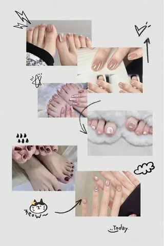 ネイル ラベンダーネイルサロン所属・日暮里♡研修生 チクさん（一同）のネイルデザイン