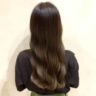 カラー ロング ヘアアレンジ ＴＪ天気予報 天白店のヘアスタイル