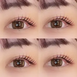 マツエク・マツパ BLUE EYES Mitaのマツエク・マツパデザイン