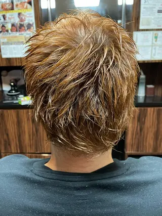 ミディアム bro Tokyo有楽町店所属・⚜️三代 洸⚜️のヘアスタイル