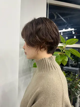 ショート 門崎未依/レイヤー/ メンズカット🪿🌼のヘアスタイル