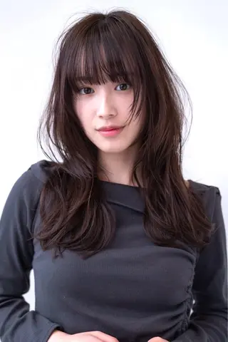 ロング 新宿 /透明感カラー レイヤー/NANAのヘアスタイル