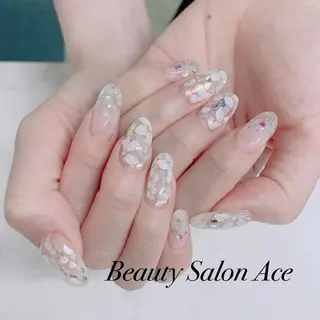 ネイル Beauty Salon Ace(ネイルサロン エース)所属・池袋フィルイン Ace♡長さだしのネイルデザイン