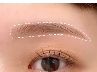 アイブロウ モテ眉No.1🎀 sakiの眉毛・アイブロウイメージ