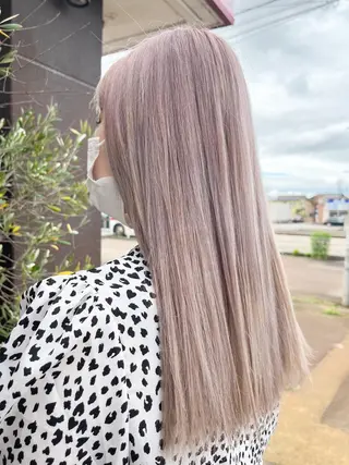 ロング EARTH長岡 🌼渡辺まい🌼のヘアスタイル