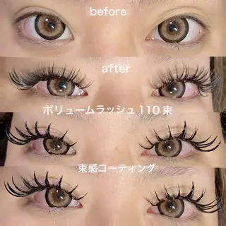 マツエク・マツパ linda lashesのマツエク・マツパデザイン