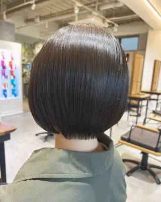 ショート 鬼童 友稀 ✨️艶カラー診断✨️のヘアスタイル