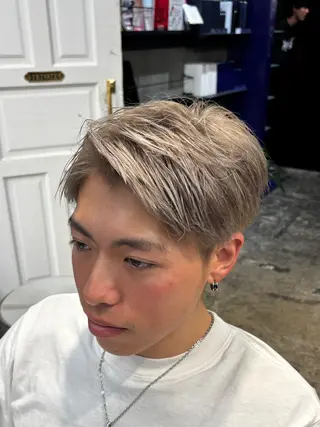 ショート メンズ 川尻 竜正のヘアスタイル