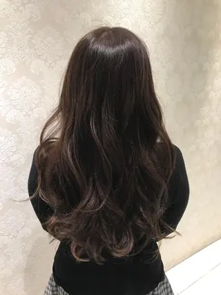 ロング カラー ヘアアレンジ ⭐️顔周りカット⭐️ 藤久のヘアスタイル