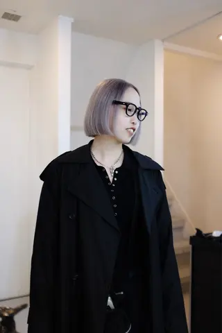 ショート カラー ヘアアレンジ 🦠カラーリスト/ 魚瀬あおい🦠のヘアスタイル