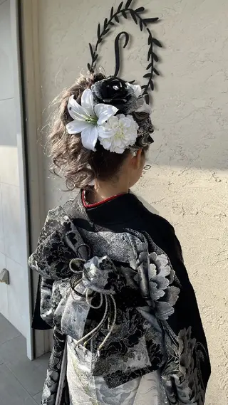 中谷　千鶴 ◎ブリーチカラー得意のヘアスタイル