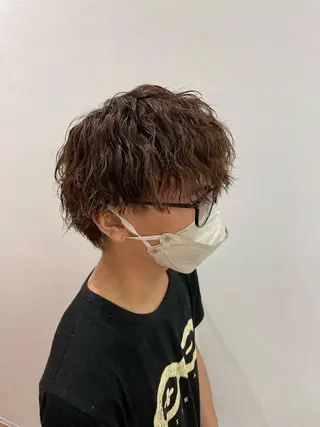 パーマ メンズ メンズ特化美容師小島 慧太のヘアスタイル
