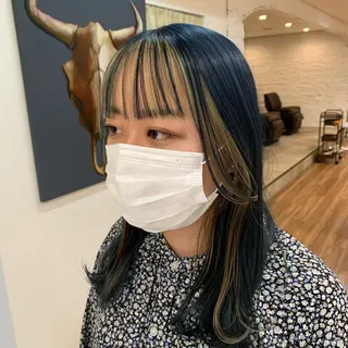 ロング カラー 【韓国風くびれヘア】 joule小木曽輝のヘアスタイル