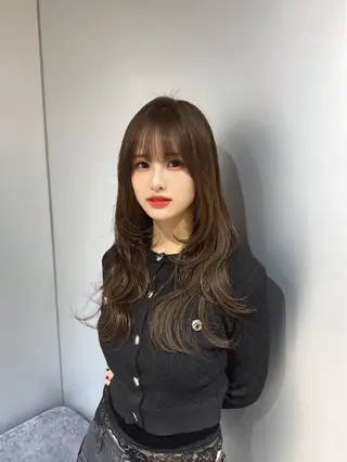 セミロング レイヤーの神様 店長安藤光司🇰🇷のヘアスタイル