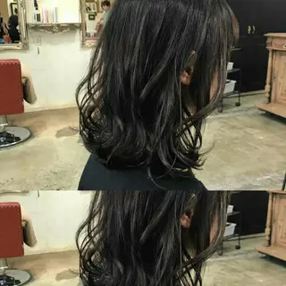 ミディアム カラー RITA Hairs所属・Kawamoto Shinyaのヘアスタイル