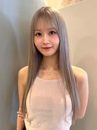 ロング カラー lot Karen /レイヤー 艶カラーのヘアスタイル