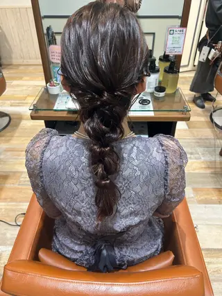 ヘアアレンジ 須藤 向日葵のヘアスタイル