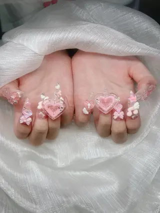 ネイル Lee Nails チップ長さだし専門店のネイルデザイン