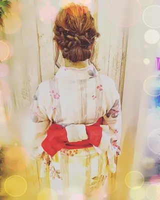 ヘアアレンジ 奥谷 美代子のヘアスタイル