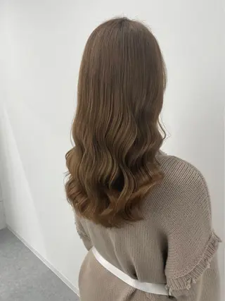 ロング カラー ブリーチなし暖色 💗AKARI💗のヘアスタイル