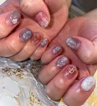 ネイル ネイリスト ❄️ユキ(店長)❄️のネイルデザイン
