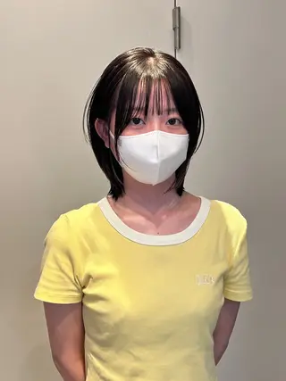 ショート カラー ナチュラル大人っぽい スタイル　MAORIのヘアスタイル