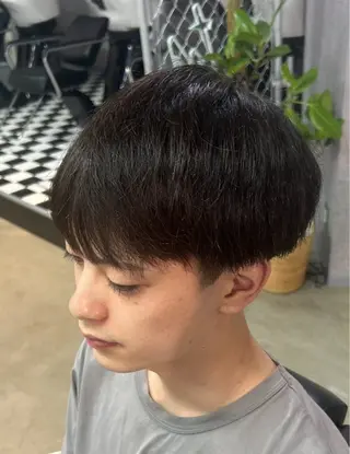 ミディアム 👑パーマの王様👑 【メンズ専門店】のヘアスタイル