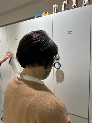 ショート 川上 彩夏のヘアスタイル