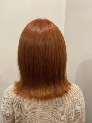 カラー china/ボブ/ ブリーチカラーのヘアスタイル