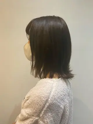 ミディアム カラー 大人かわいい×艶髪 🤍塩川のヘアスタイル