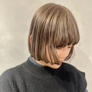 ショート カラー デザインカラー/パー マ🦖外岡咲希🦖のヘアスタイル