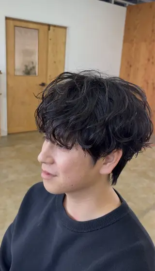 パーマ メンズ isi(イシ)所属・isi／門真／古川橋 EITOのヘアスタイル