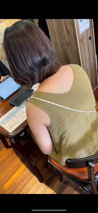 ショート カラー 福見 美保のヘアスタイル