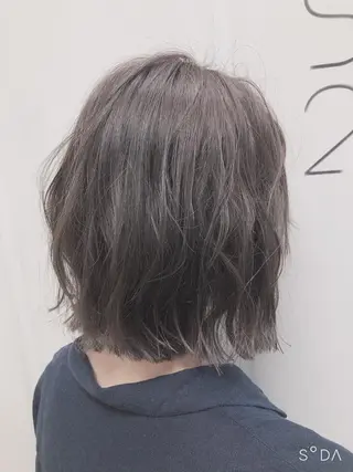 ショート カラー OAK溝の口 𖠋SHINYAのヘアスタイル