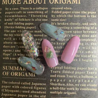 ネイル imymemine所属・渡邊 束紗のネイルデザイン