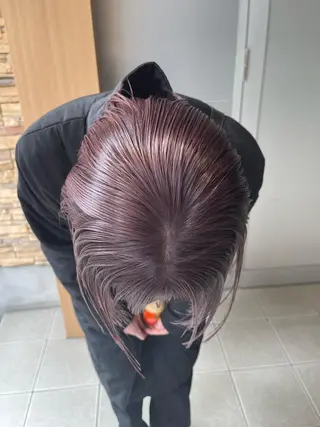 ミディアム oma 袮次金 鈴香のヘアスタイル