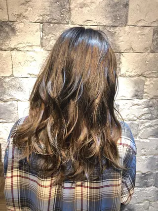 ロング カラー AUBE HAIRazul吉祥寺所属・綺麗な髪質にしたい方 限定🌈清水 祥のヘアスタイル