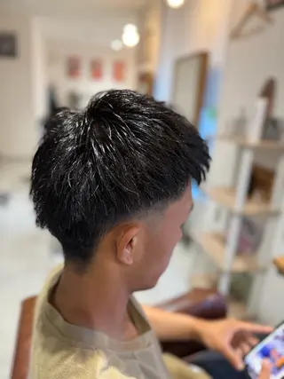 メンズ check&chack所属・北岡 大輝のヘアスタイル
