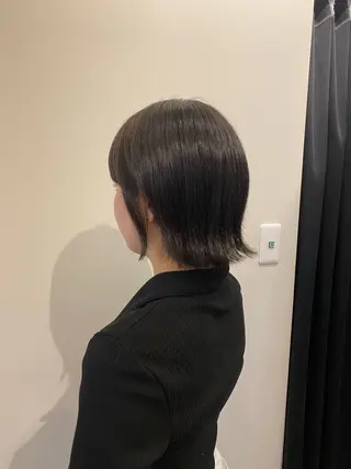 カラー 竹内 穂乃佳のヘアスタイル