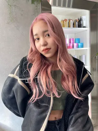 カラー スミレ /メンズ /コーンロウのヘアスタイル