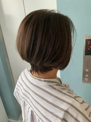 ショート カラー 船津武俊 フナツタケトシのヘアスタイル