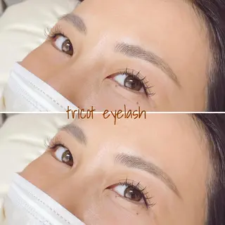 マツエク・マツパ tricot 藤元のマツエク・マツパデザイン