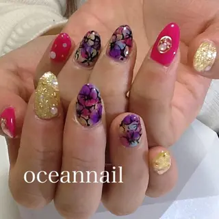 ネイル プライベートサロン oceannailのネイルデザイン