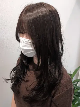 カラー 田端みおと🐱 SoZoBridgeのヘアスタイル