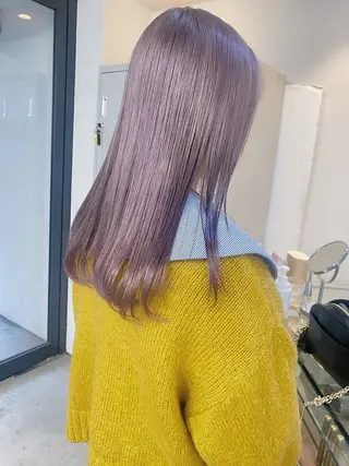 セミロング カラー ショートカット/ Yui ✨のヘアスタイル