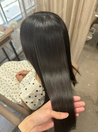 ミディアム TELAHAIR土浦店所属・TELAHAIR 副店長 永田のヘアスタイル