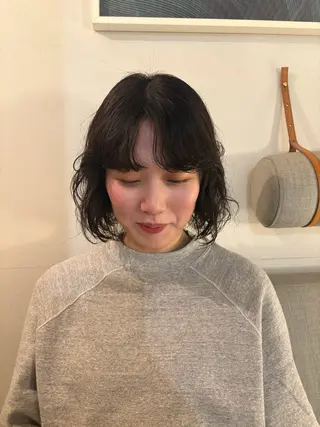 ショート カラー ボブ/レイヤーカット ✂︎ AYUMIのヘアスタイル