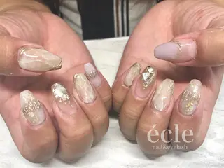 ネイル écle nail&eyeのネイルデザイン