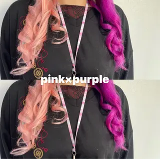 ロング 🦋ami/浦和 ブリーチカラー🦋のヘアスタイル