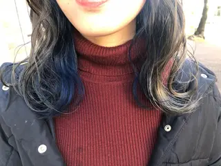 ミディアム カラー 松本 夏海のヘアスタイル